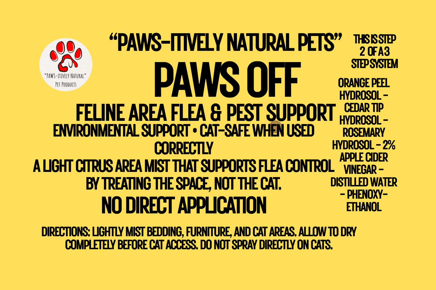 Paws Off - Feline Area Flea & Pest Support