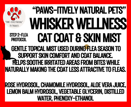 Whisker Wellness - Soothing Coat and Skin Mist for Cats (*Step 2)