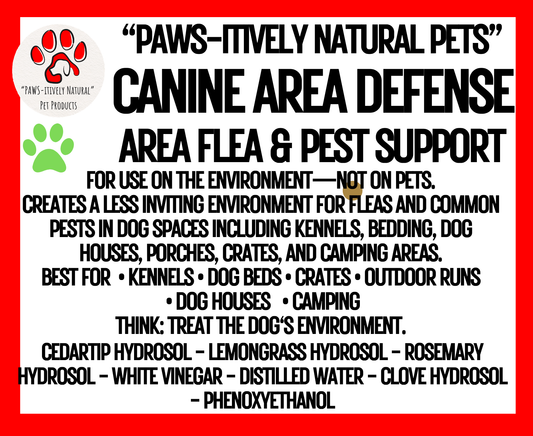 Canine Area Defense  - Environmental Flea & Pest Spray for Dog Spaces