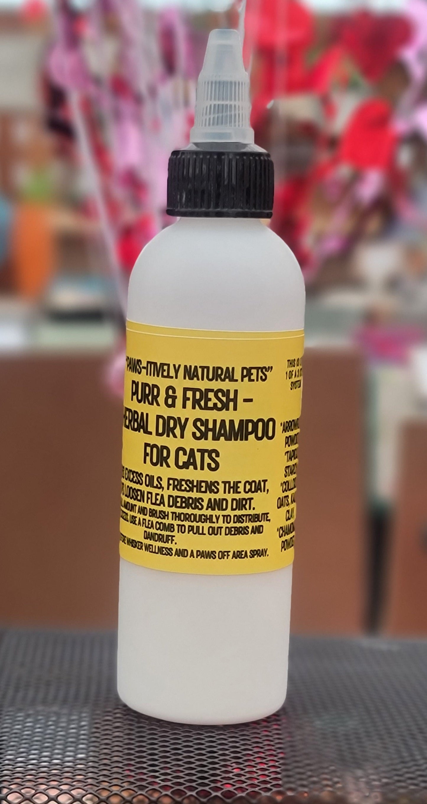 Purr and Fresh - Herbal Dry Shampoo for Cats & Kittens (Step 1)