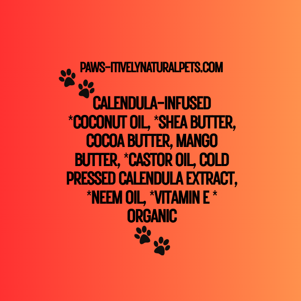 Paw, Nose and Elbow Balm - with Calendula